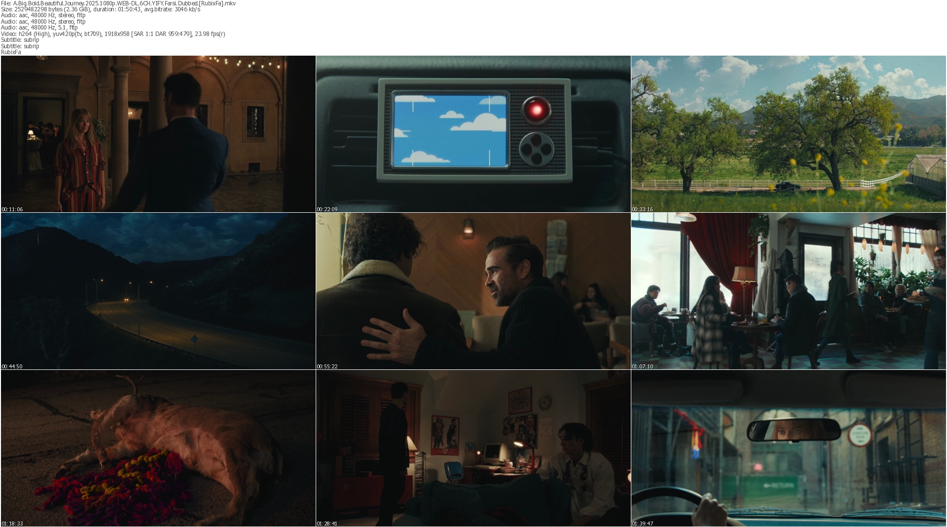 دانلود فیلم A Big Bold Beautiful Journey 2025 دوبله فارسی